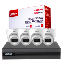 Pack Dahua 4 Caméras + DVR DH-XVR1B04-I