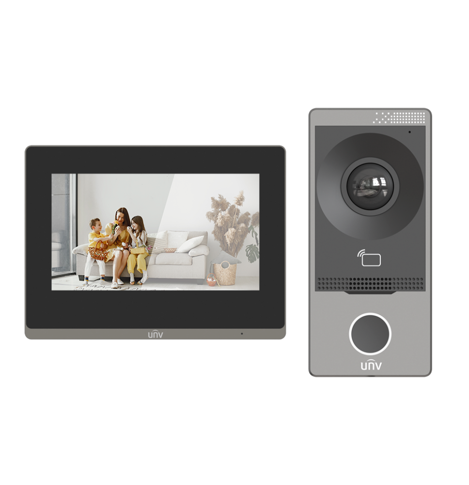 KIT D'INTERPHONE VIDÉO TECHNOLOGIE IP & WIFI