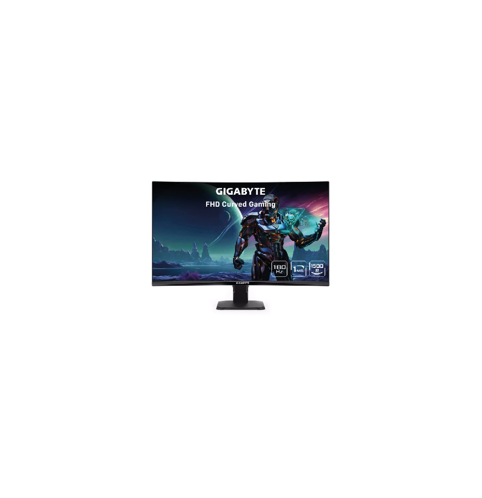 Écran Gaming GIGABYTE GS27FC | 27" FHD Curved IPS | 180Hz