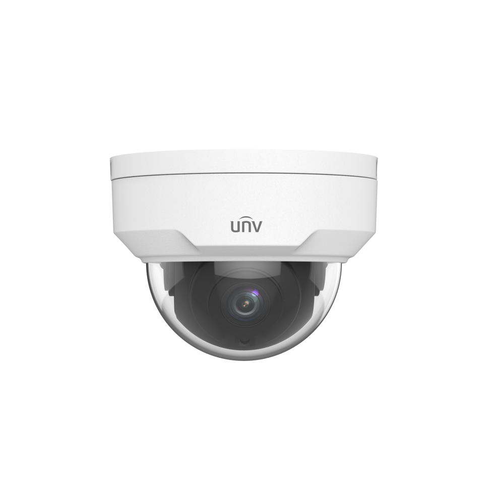 Caméra Dôme Intérieure UNIVIEW | 2MP Objectif Fixe 2.8mm IR 30m PoE