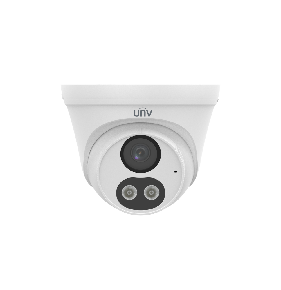 Caméra IP Intérieure UNIVIEW 4MP ColorHunter Turret Dual LED PoE Micro intégré