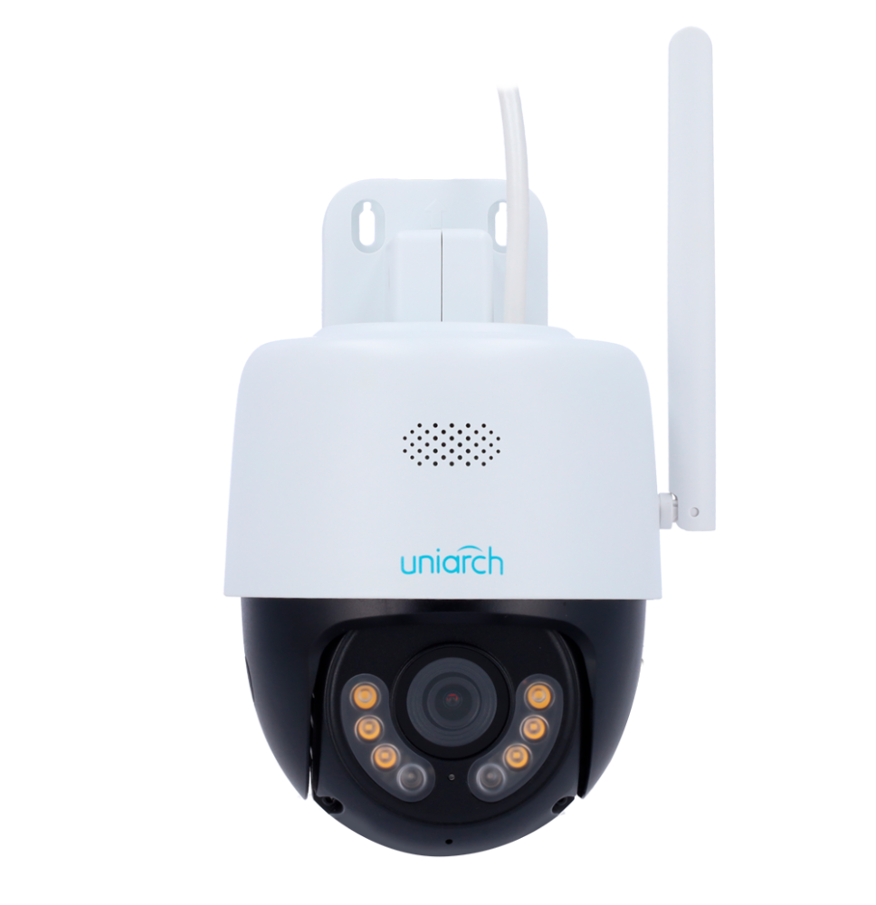 Caméra Wi-Fi Extérieure UNIVIEW 5MP HD Pan & Tilt PoE｜Wi-Fi Micro intégré