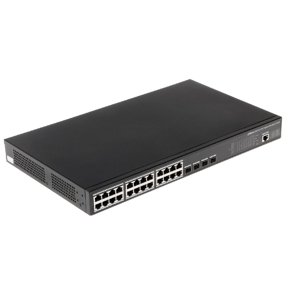 Dahua DH-PFS4428-24GT-370 | Switch PoE 24 Ports Gigabit 370W