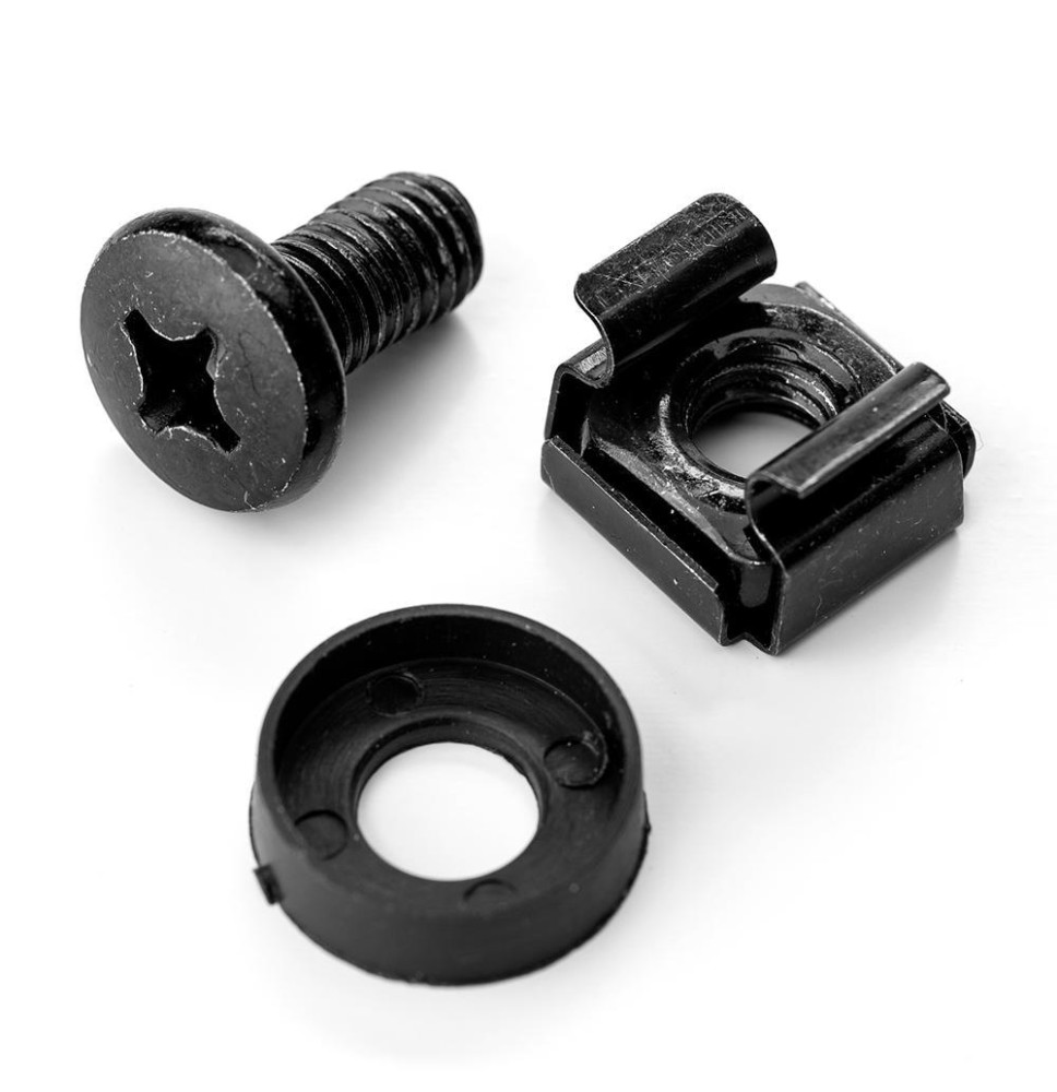 Kit 50 Vis et Écrous M6 Cage Nut – Armoires 19’’ – VATPAN