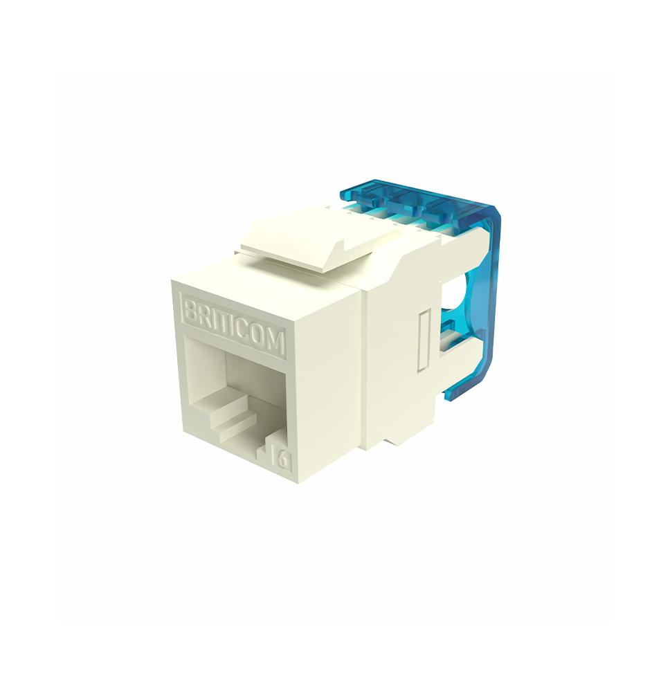 Noyau RJ45 CAT6 UTP 180° Keystone – 3P & ETL Certified – BRITICOM