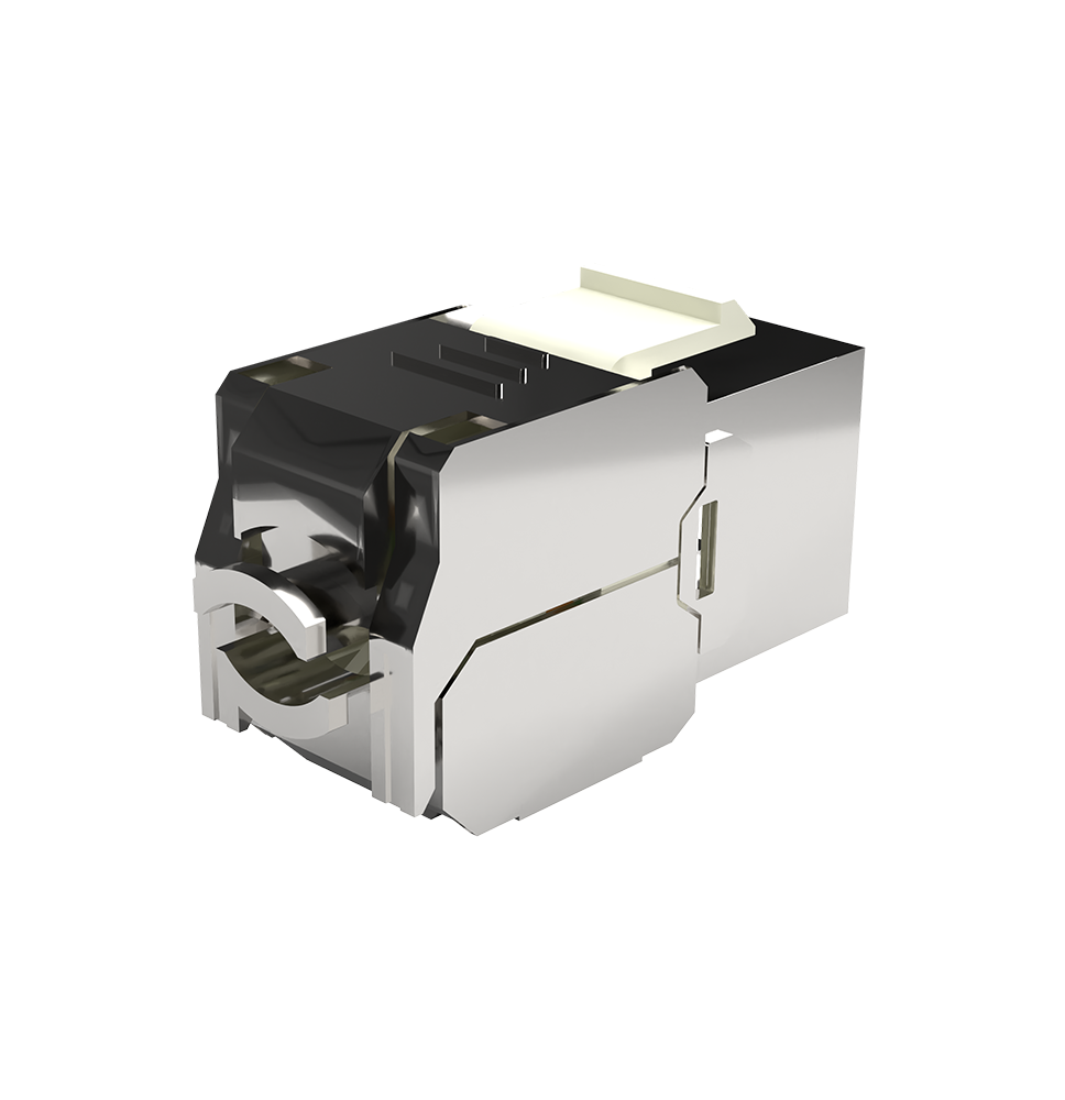 Noyau RJ45 CAT6A STP 180° Tool Free – Blindé – BRITICOM