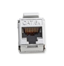 Prise RJ45 CAT6A STP Complète 45×45 mm 180° – BRITICOM