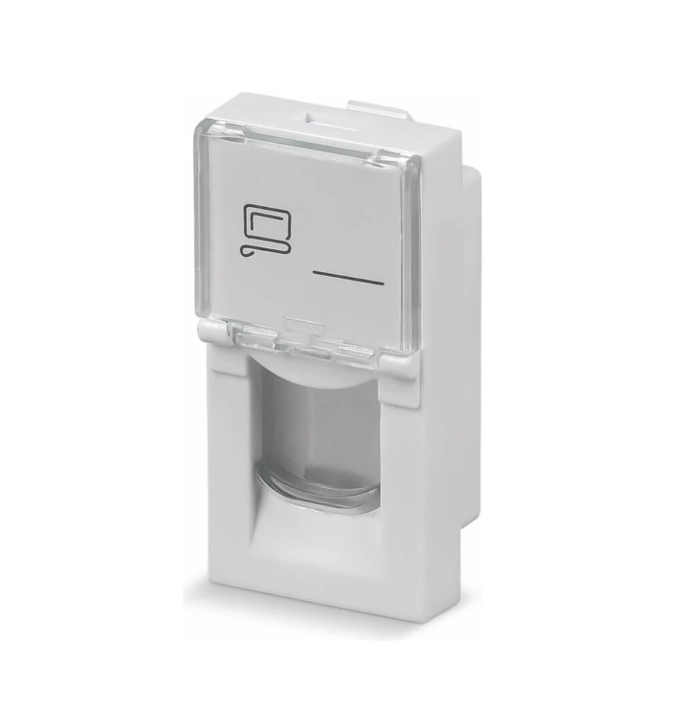 Plastron 22,5 × 45 mm pour Module Keystone – BRITICOM