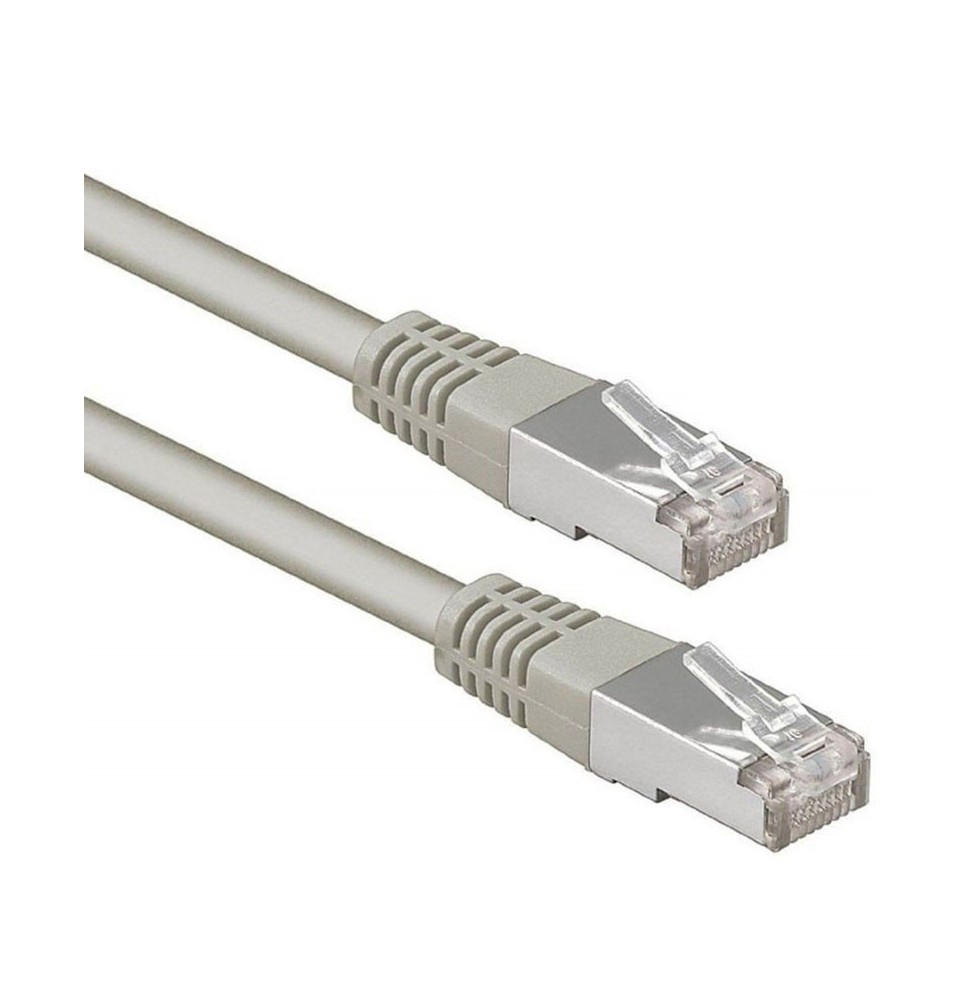 Cordon RJ45 CAT6 UTP PVC Gris 1 m – BRITICOM