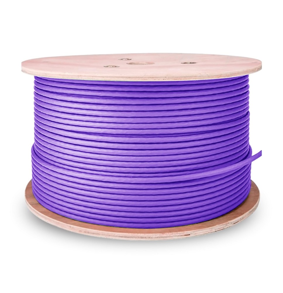 Câble Réseau F-UTP CAT6 LSZH Violet 500 m (Bobine) – BRITICOM