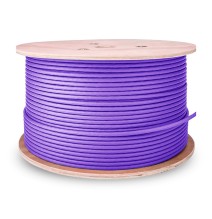 Câble Réseau F/FTP CAT6 LSZH Violet 500 m 23AWG – Certifié ETL, 3P, DELTA, BASEC – BRITICOM