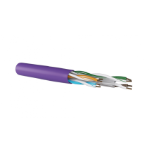 Câble Réseau F/FTP CAT6A LSZH Violet 500 m 23AWG – ETL 3P – BRITICOM