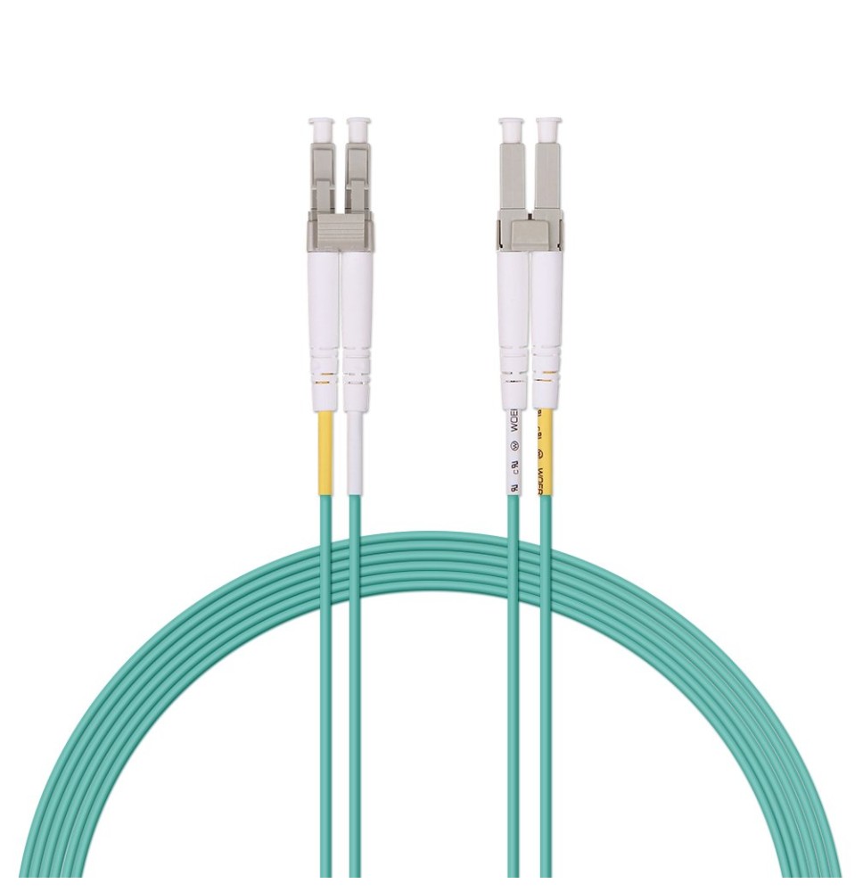 Cordon Fibre Optique LC/LC Duplex OM3 3 m LSZH (2 mm) – BRITICOM